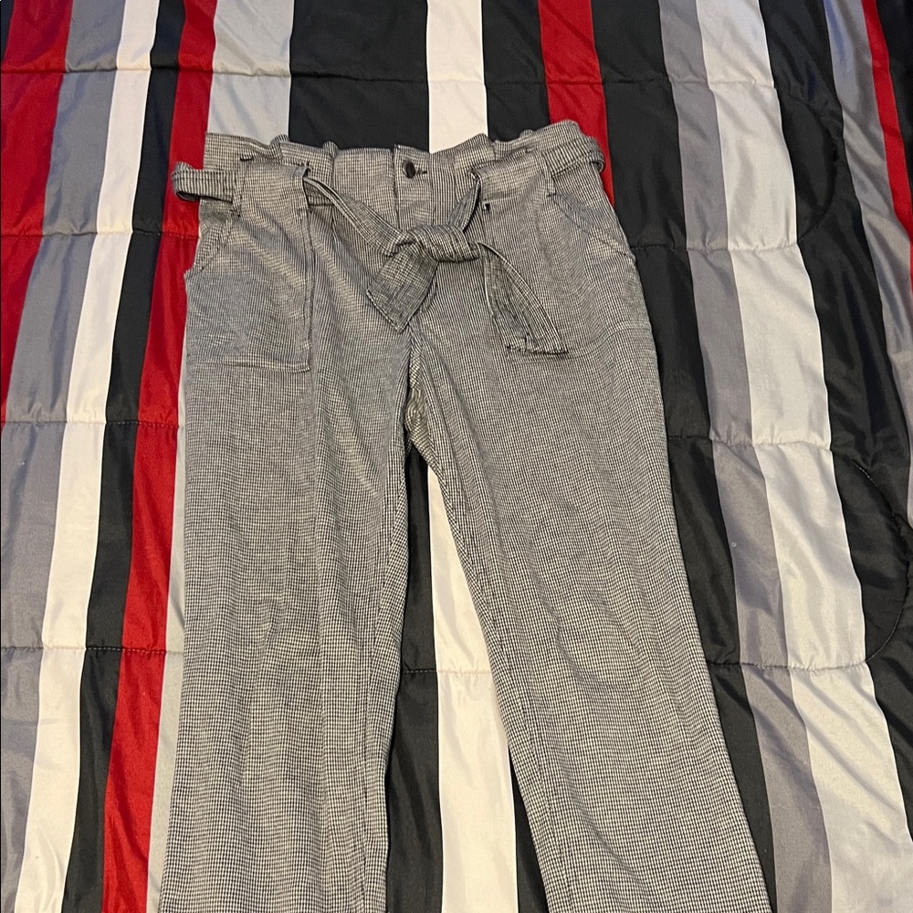 SO Black and White Women's Trousers